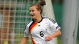 Lina Magull anotó cuatro goles en Nyon, lo mismo que su compañera Annabel Jäger