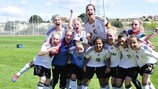 Deutschland feiert den Sieg gegen Titelverteidiger Spanien