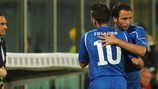 Italy forwards Antonio Cassano and Giampaolo Pazzini have swapped clubs