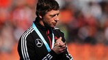 Deutschlands Trainer Steffen Freund erwartet ein schweres Spiel