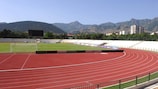 El estadio Hadzhji Dimitar fue una de las dos sedes del grupo
