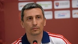 Тренер сборной России Дмитрий Хомуха