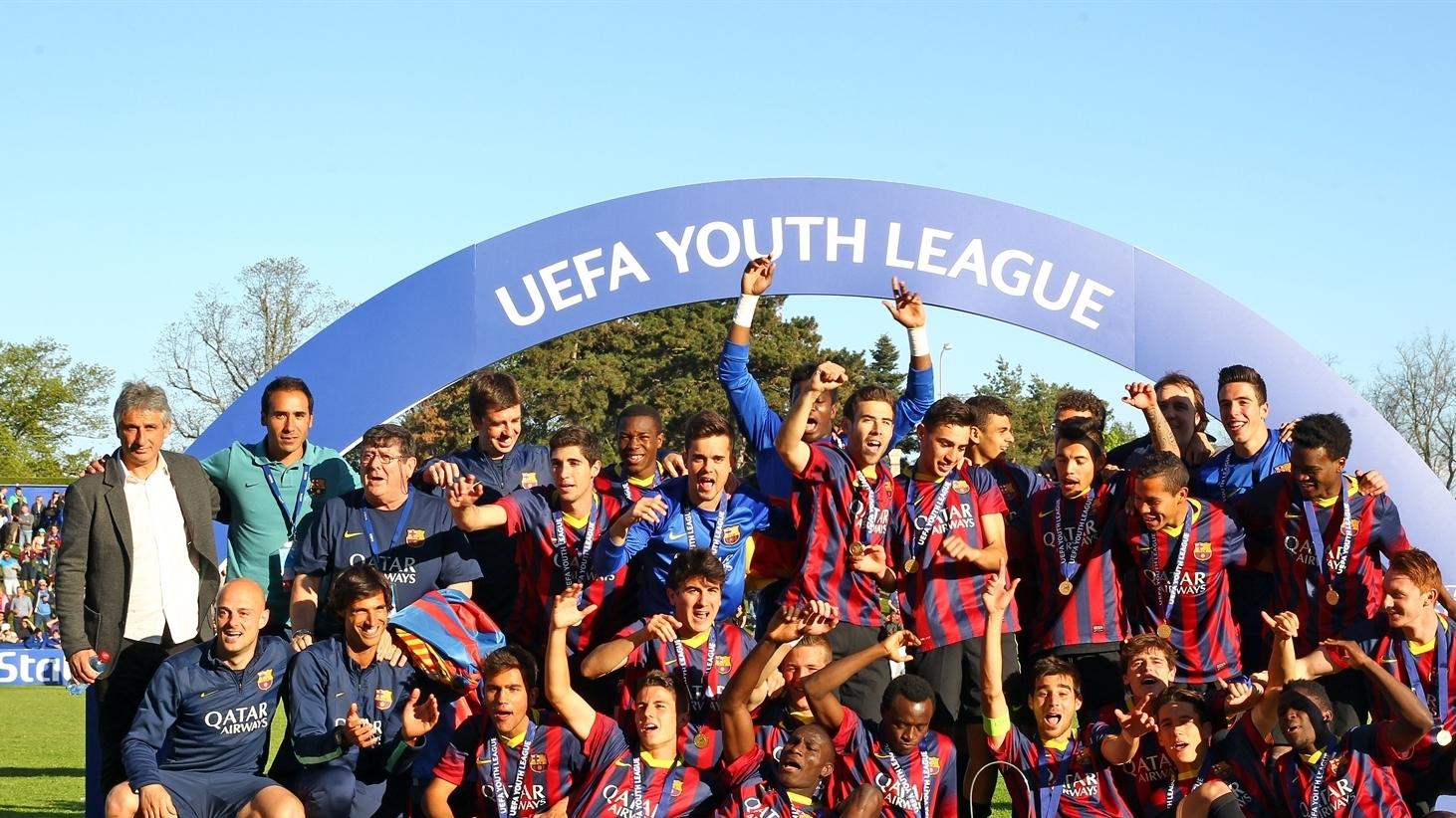 FC Barcelona UEFA U19 - Popularity ranking - Clubs