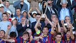 El Haddadi magic secures title for Barcelona