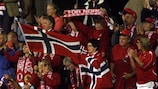 Norway finished first in Group 13