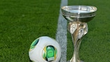 The UEFA European Under-19 Championship trophy