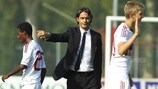 Former Rossoneri striker Filippo Inzaghi is the Milan youth team coach