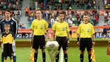 Die Unparteiischen beim Finale der UEFA-U17-EM 2013