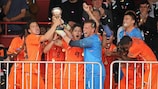 L'Olanda festeggia il successo ai Campionati Europei UEFA Under 17