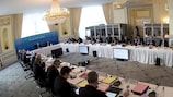 La réunion du Comité exécutif de l'UEFA à Lausanne