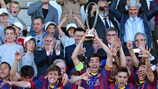 Barcelone a remporté l'édition inaugurale en 2013/14