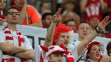 Polnische Fans werden ihre U21-Mannschaft 2017 bei der EM im eigenen Land in großer Zahl unterstützen