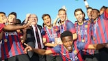Last season's final highlights: Barcelona's triumph