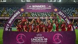 Espanha conquistou o derradeiro troféu da UEFA a ser entregue em 2017