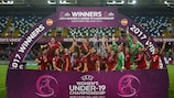 La Spagna ha vinto l'ultima coppa in palio nelle competizioni UEFA del 2017