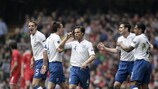 England are looking to break away at the top of UEFA EURO 2012 qualifying Group G
