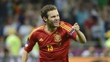 Juan Mata está de vuelta con España y con el objetivo de quedarse