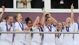 L'Angleterre a remporté l'EURO féminin M19 en 2009, face à la Suède