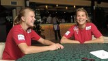 Norway sisters Ada and Andrine Hegerberg talk to UEFA.com