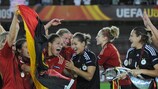 L'Allemagne et gagner le championnat d'Europe féminin à 12 équipes en 2009