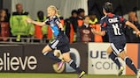 Lara Dickenmann was on target for Lyon against Potsdam