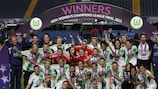 Müller helps Wolfsburg end Lyon reign