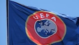 Le drapeau de l'UEFA