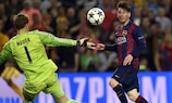 Lionel Messi face à Manuel Neuer