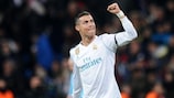 Ronaldo festeja o golo marcado ao Dortmund esta quarta-feira