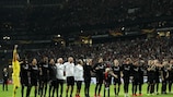 L'Eintracht festeggia la qualificazione in semifinale