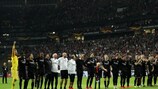 O Eintracht festeja o apuramento para as meias-finais
