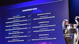 UEFA Champions League, tirage du 2e tour de qualification