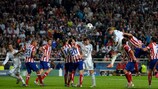 Sergio Ramos heads in a last-gasp equaliser in last May's UEFA Champions League final
