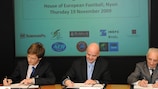 MESGO convention signed at UEFA HQ