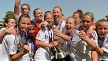 Германия празднует победу на чемпионате Европы среди девушек до 17 лет в этом году