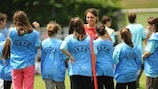 UEFA is investing in girls' football