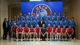 Les participants à la formation CORE de l'UEFA en août
