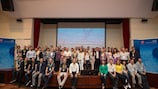 Participantes no "workshop" em Bucareste