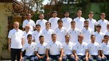 Qarachala squad at the UEFA Regions' Cup finals