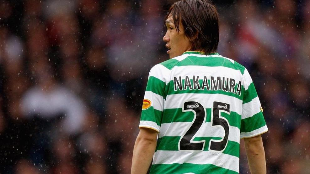 Nakamura-signed Celtic shirt 