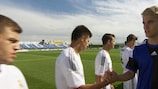 El Madrid empata con diez jugadores