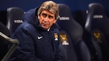 Manuel Pellegrini's Manchester City side are facing a must-win game against Roma
