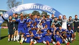 Chelsea setzte sich in der zweiten Ausgabe der UEFA Youth League durch