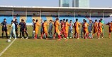 Astana and Galatasaray shake hands ahead of their meeting