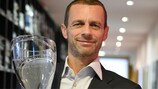 Il Presidente UEFA vince il premio personalità sportiva slovena del 2016
