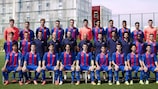 A equipa do Barcelona na UEFA Youth League de 2016/17