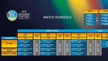 Calendario para la Copa de las Regiones de la UEFA