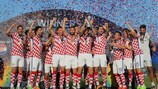El Zagreb celebra la victoria final