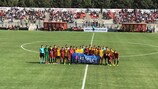 Roma und Atlético vor dem Anstoß