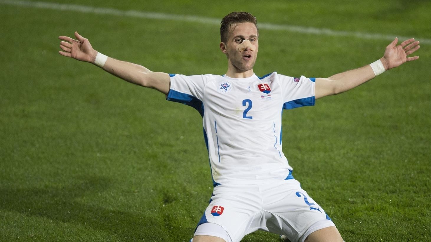 Pekarík happy to end wait for Slovakia goal | European Qualifiers | UEFA.com